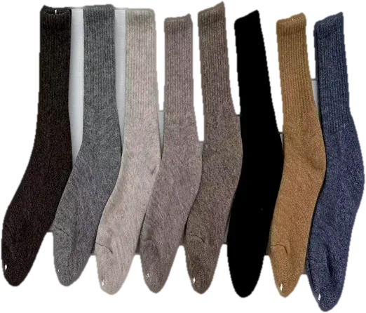 Wool-blend crew socks